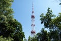 Construction - Kiev TV Tower Royalty Free Stock Photo