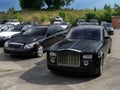 Kiev - Ukraine.12. June 2011. Maybach 62S and Rolls-Royce Phantom EW