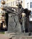 Monument Ukrainian politician Vyacheslav Maksimovich Chornovil