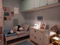 KIEV, UKRAINE - MARCH 06, 2021: Children`s room at the IKEA store. Royalty Free Stock Photo