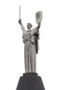 Kiev, Ukraine - March, 2019: The Famous Mother Motherland Monument Also Known as Rodina Mat