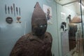 Kiev, Ukraine - May 19, 2018: Armor of an ancient Scythian war in the exposition of the National Museum
