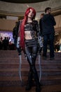 Kiev, Ukraine - May 20, 2018: Comic Con, an annual festival of geek culture