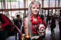 Kiev, Ukraine - May 20, 2018: Comic Con, an annual festival of geek culture