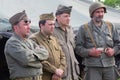 Kiev, Ukraine - May 9, 2018: Mans in the form of a soldier of the American army of the Second World Wa