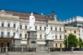 Monument to Princess Olga. a famous Historical site in Kiev, Ukraine Royalty Free Stock Photo