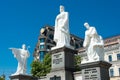 Monument to Princess Olga. a famous Historical site in Kiev, Ukraine Royalty Free Stock Photo