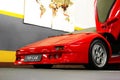 Kiev, Ukraine - May 22, 2021: Red luxury supercar Lamborghini Diablo Koenig with open door Royalty Free Stock Photo