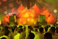 KIEV, UKRAINE - MAY 5: Sensation Innerspace show (ID&T) at the NEC on May 5, 2012 in Kiev, Ukraine