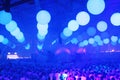 KIEV, UKRAINE - MAY 5: Sensation Innerspace show (ID&T) at the NEC on May 5, 2012 in Kiev, Ukraine