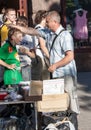 Kiev, Ukraine - May 25, 2013: Street vendor