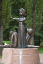 The memorial is dedicated to the innocent children who became victims of the Babi Yar massacre