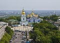 Kiev, Ukraine, Mihaylovskiy monastery Royalty Free Stock Photo