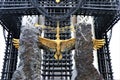 Kiev, Ukraine. Monument of the Memorial to Holodomor victims.