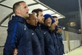 KIEV, UKRAINE - November 10: Footballers of the English national