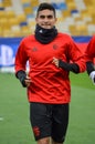 Kiev, UKRAINE - OCT 19, 2016: SL Benfica football coaching before the UEFA Champions League match between Dynamo Kiev vs