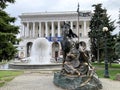 Monument to Cossack Mamay generalized image of the Ukrainian people