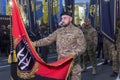 Kiev, Ukraine - October 14, 2017: Representatives of nationalist parties and organizations with banners