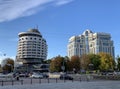 Hotel Salyut in a Modernist style in Kyiv