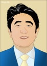 Prime Minister Shinzo Abe Royalty Free Stock Photo