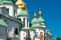 Saint Sophia Cathedral in Kiev, Ukraine. It is part of the World Heritage Site Royalty Free Stock Photo