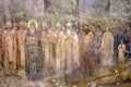 Kiev, Ukraine. Saints council. Fragment of historical picture