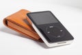 KIEV, UKRAINE - September 25, 2019: iPod Classic - Apple`s portable music player has been popular for 13 years.