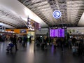 Passenger check-in area for international airports