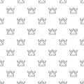 Kievan rus crown pattern vector seamless