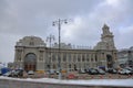 Kievskiy railway station in Moscow, Russia