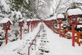 Kifune shrine Royalty Free Stock Photo
