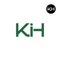 KIH Logo Letter Monogram Design Royalty Free Stock Photo