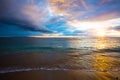 Kihei Beach Sunrise Royalty Free Stock Photo