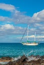 Kihei Sailboat Royalty Free Stock Photo