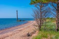 Kiipsaare lighthouse at Estonian island Saaremaa Royalty Free Stock Photo