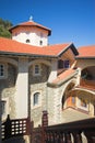 Kikkos Monastery in moutains of troodos Royalty Free Stock Photo