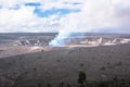 Kilauea caldera in Big Island, Hawaii