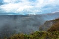 Kilauea Caldera in the Volcanoes National Park, Big Island, Hawaii Royalty Free Stock Photo