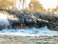 Kilauea lava eruption