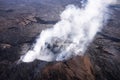 Kilauea Threatens Hawaii Homes Royalty Free Stock Photo