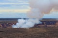 Kilauea Volcano on Big Island of Hawaii Royalty Free Stock Photo