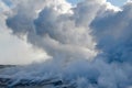 Kilauea volcano lava flow, Hawaii Royalty Free Stock Photo