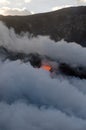 Kilauea volcano lava flow, Hawaii Royalty Free Stock Photo