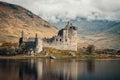 Kilchurn Castle on Loch Awe in Scotland Royalty Free Stock Photo