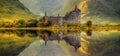 Kilchurn Castle reflections Royalty Free Stock Photo