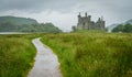 Kilchurn Castle, ruins near Loch Awe, Argyll and Bute, Scotland.