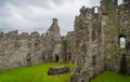 Kilchurn Castle, ruins near Loch Awe, Argyll and Bute, Scotland. Royalty Free Stock Photo