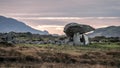 The Kilclooney Dolmen between Ardara and Portnoo in County Donegal - Ireland