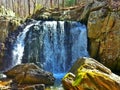Kilgore Falls, Rocks State Park, Maryland Royalty Free Stock Photo