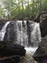 Kilgore Falls, Rocks State Park, Maryland Royalty Free Stock Photo